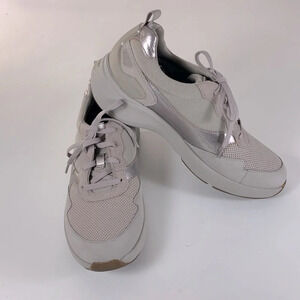 Clarks dusty purple grey wave walk wavewalk size 9.5 athletic walking sneakers